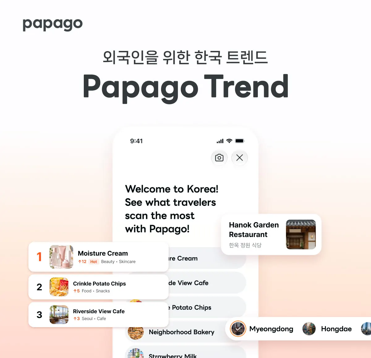 네이버 파파고, 여행 길잡이로 진화