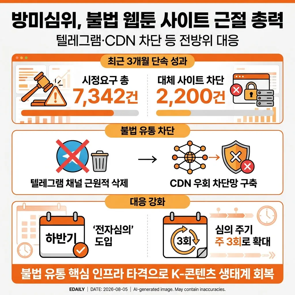 웹툰 업계, 방미심위 조치 환영