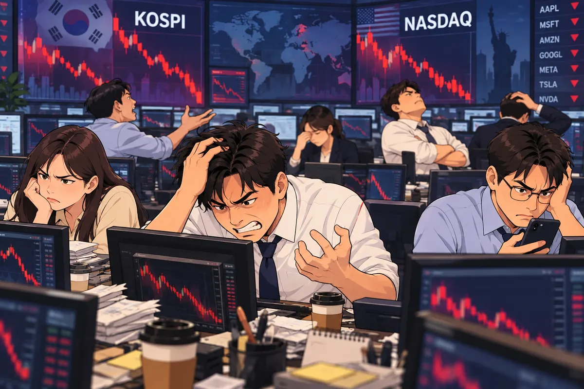 증시 불안, AI 청구서의 영향