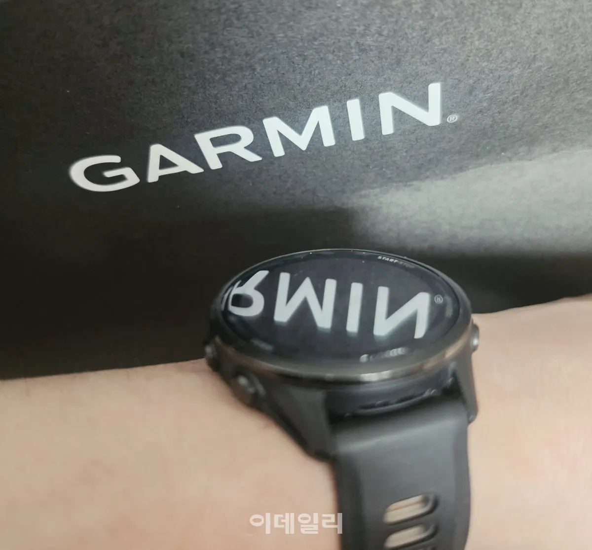 출장과 야근으로 체력 방전, 가민 워치 경고