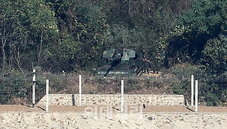 북한 자주포 발사, 애기봉 겨냥