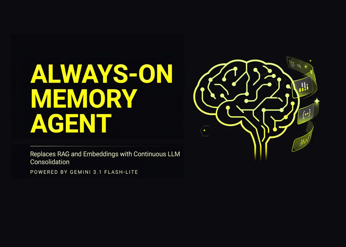 구글 클라우드, Gemini 3.1 업데이트로 Always-On Memory Agent