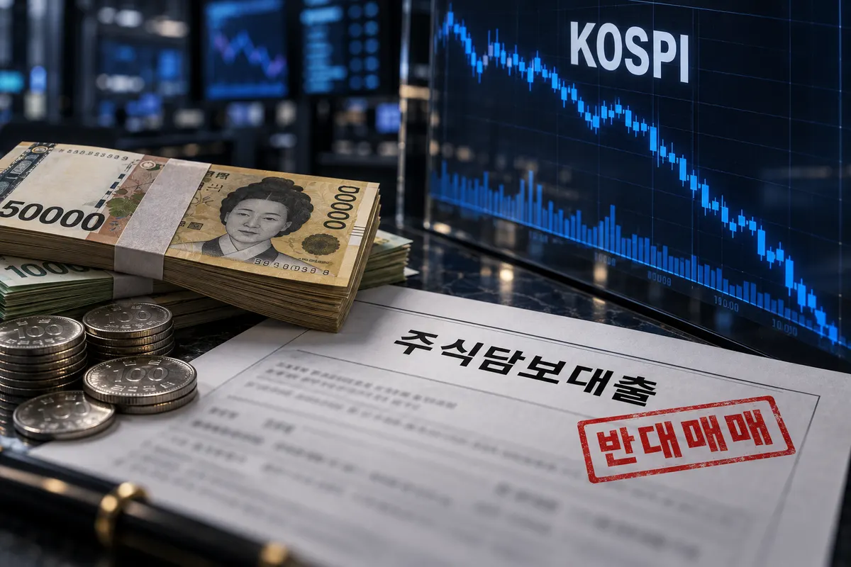 코스피 급락과 빚투 강제청산