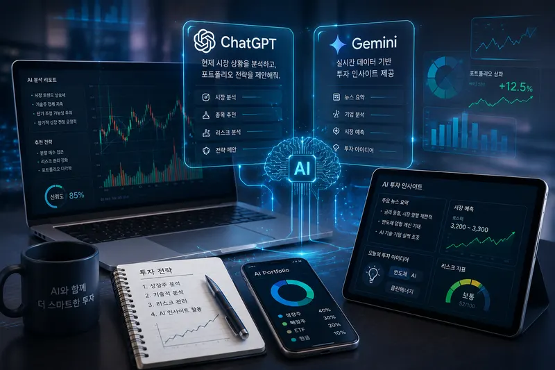 AI 조언으로 주식 투자하는 사례