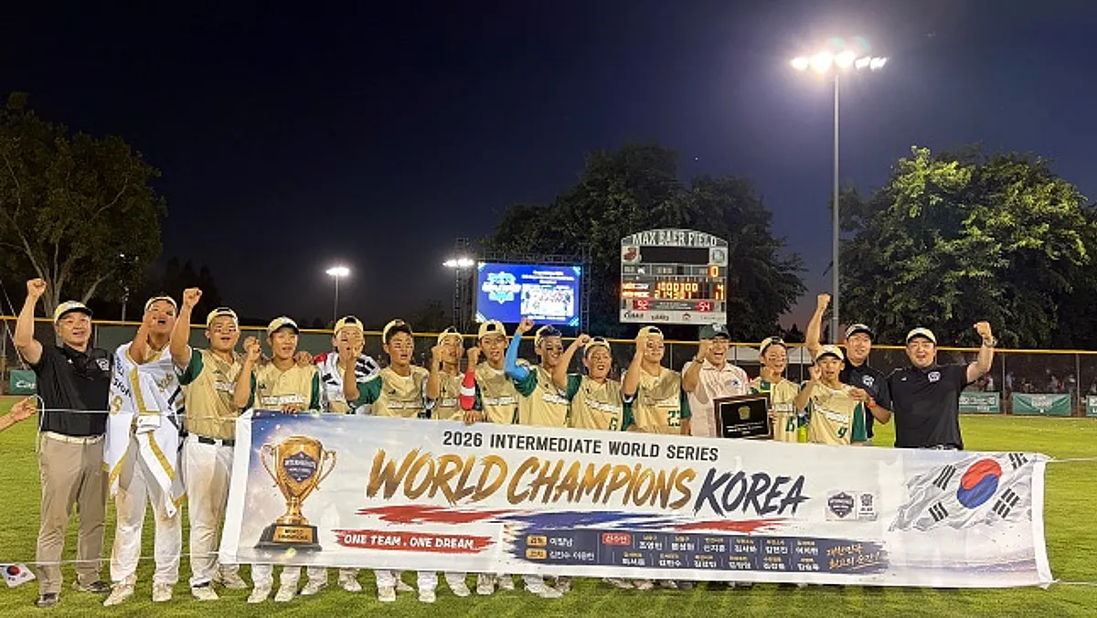 한국 U-13 리틀야구 대표팀 월드시리즈 우승