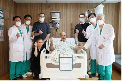 모로코 3부자 서울아산병원서 새 삶 얻어