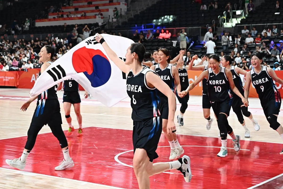 여자농구, 일본 꺾고 12년 만에 아시아 정상 등극