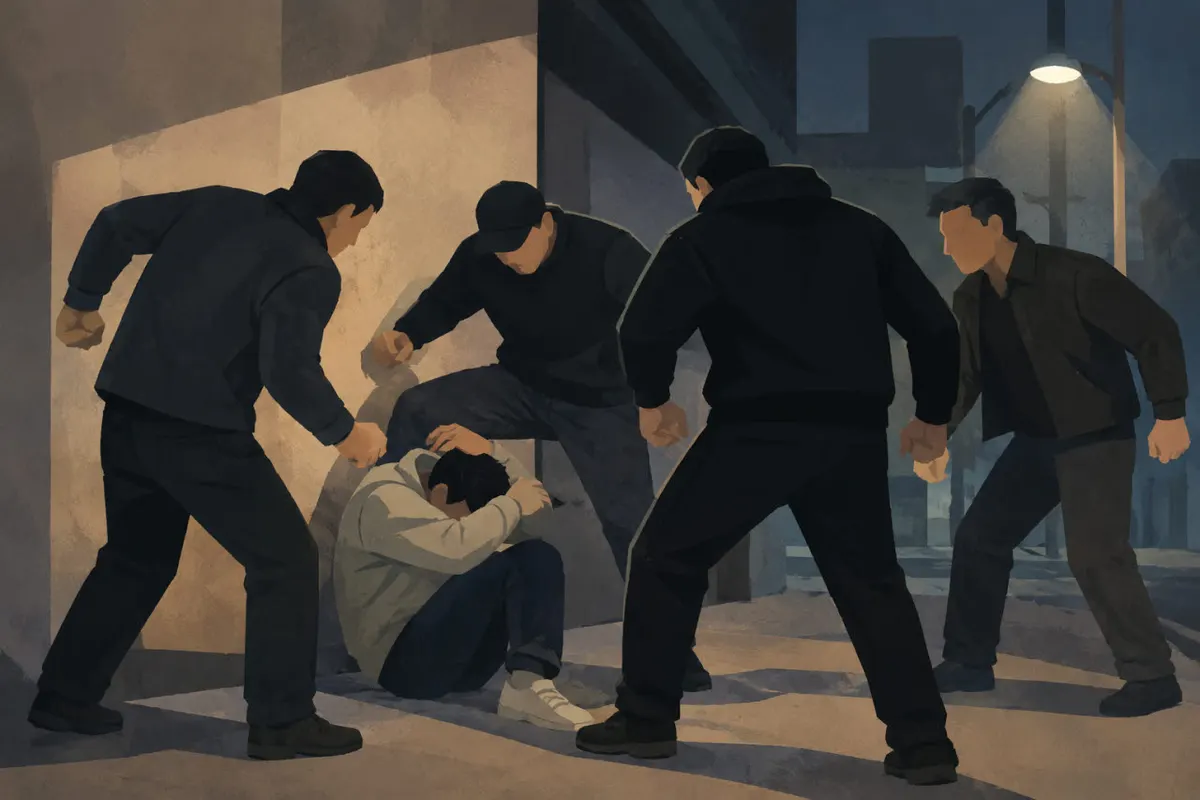 전직 조폭들, 눈 마주쳤다고 집단폭행해 집행유예 선고